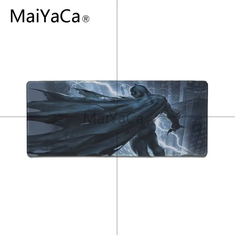 MaiYaCa Коврик для мыши Бэтмен геймер игровые коврики большой игровой коврик для мыши Lockedge коврик для мыши Клавиатура коврик