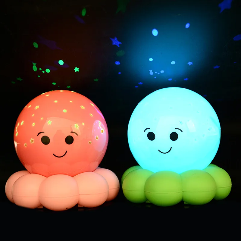 Octopus silent dream star sky lights night light sleep lights sky