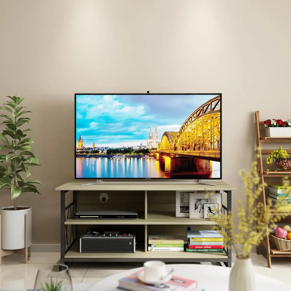 DEWEL L على شكل ركن الكمبيوتر مكتب 59 ''X 51'' المنزل طاولة مكتبية 3-قطعة الزاوية مكتب للحاسوب شخصي مع شحن وحدة المعالجة المركزية حامل 2 الجانبين التب...