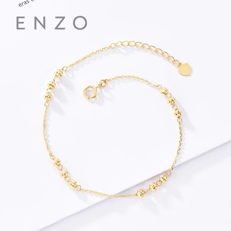 

Pure 18K Gold Bracelet Heart For Women Miss Girls Gift Female Fine Jewelry Genuine Real Solid Chain Upscale New Party Trendy