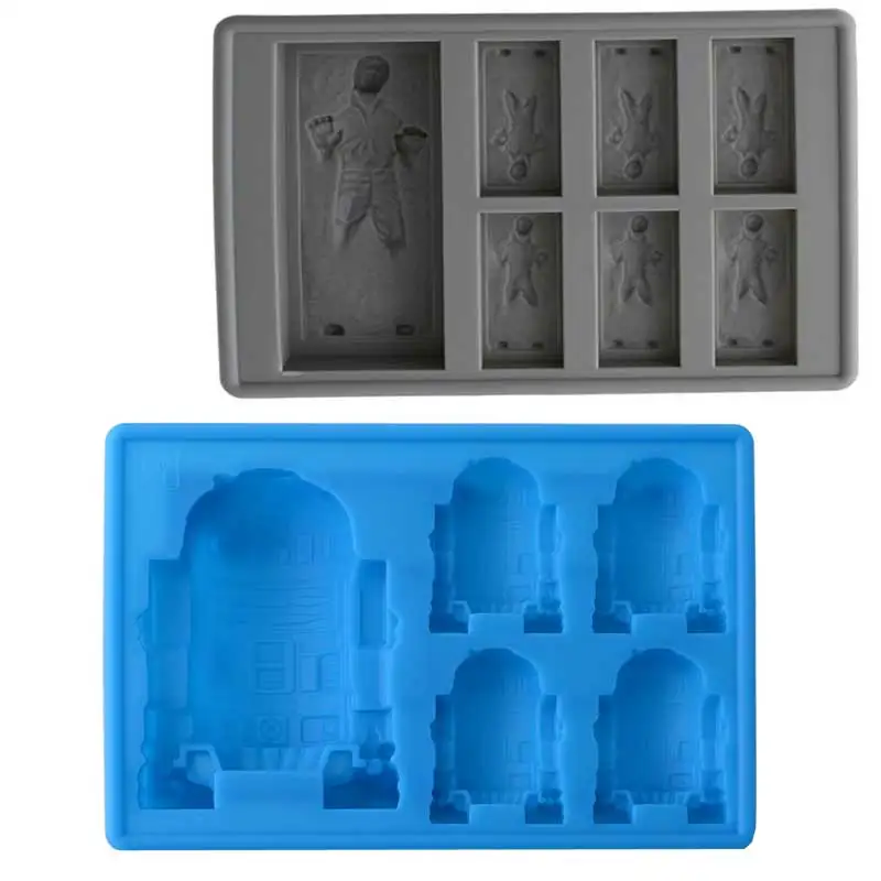 2 шт. забавные коктейли Звездные войны силиконовая форма льда Куб лоток для