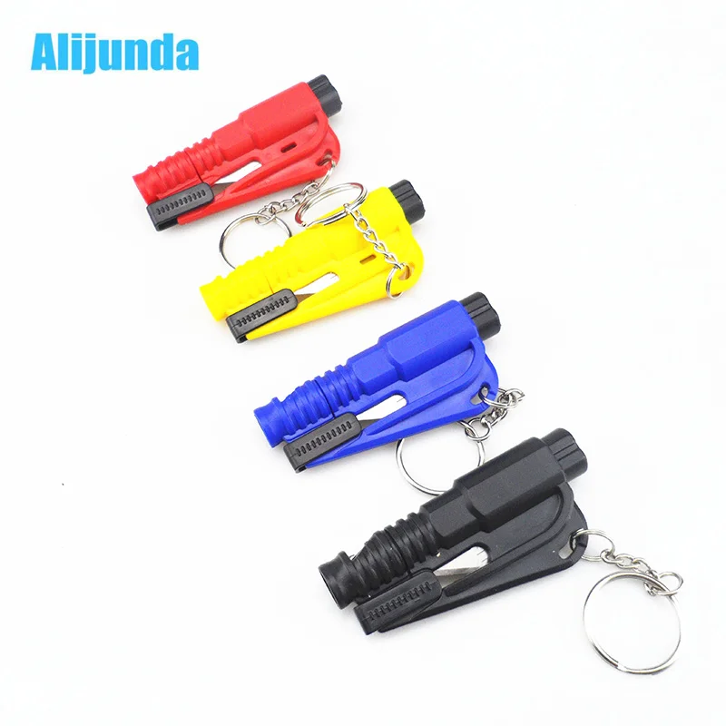 

Mini Emergency Security Hammer Auto Car Window Glass Cutter Safety Belt Cutter Rescue Hammer Outdoor Travel Life Saver Tool