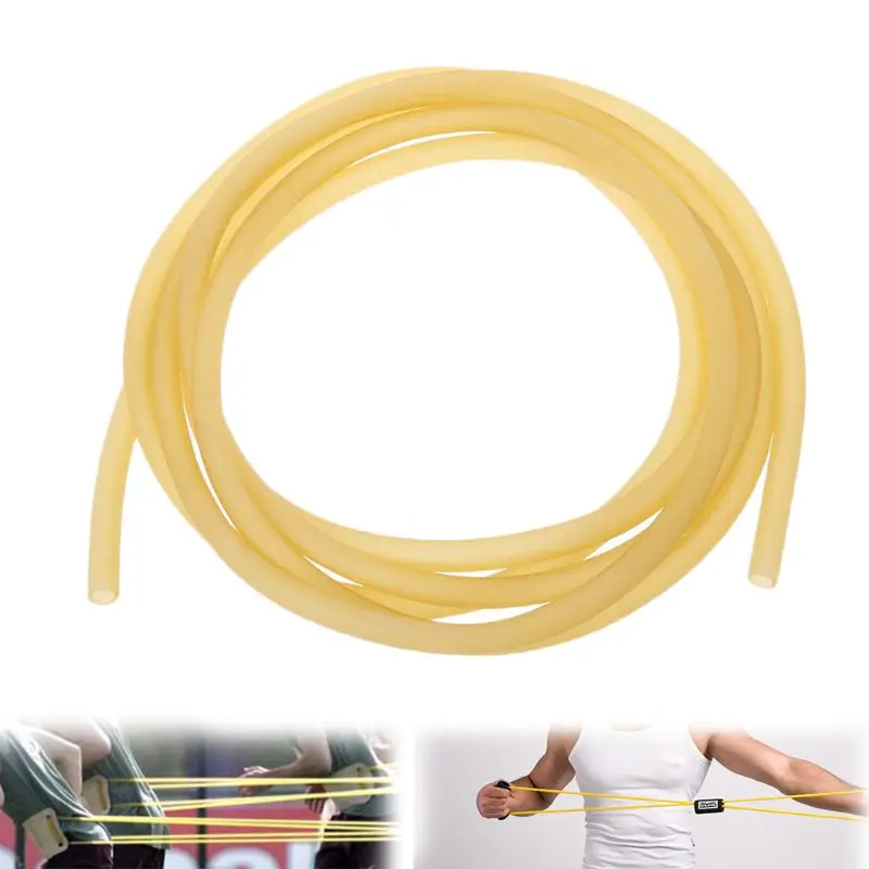 

Hot 3m Natural Latex Tube 6*9mm Fitness Bungee Elastic Rope Slingshot Rubber Tubes Dropship