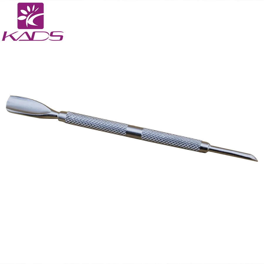 

KADS 40pcs/set Nail Art Care Tool Cuticle Pusher Spoon Nail Cleaner Manicure Pedicare Round Stainless Steel Professional