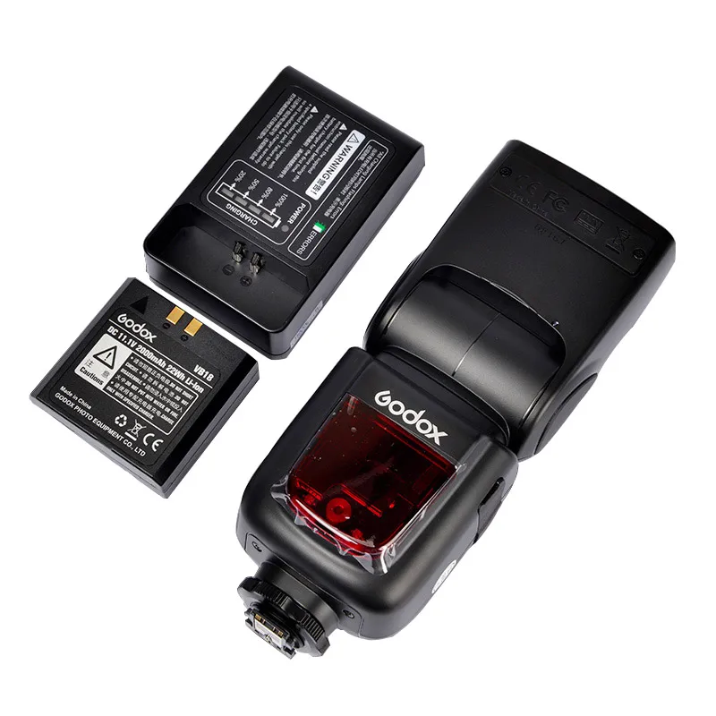Godox Вспышка Speedlite литий-ионная батарея V860II ttl 1/8000s HSS для Canon 5D4 Nikon D810 для sony A7Series для камеры fujifilm lumix
