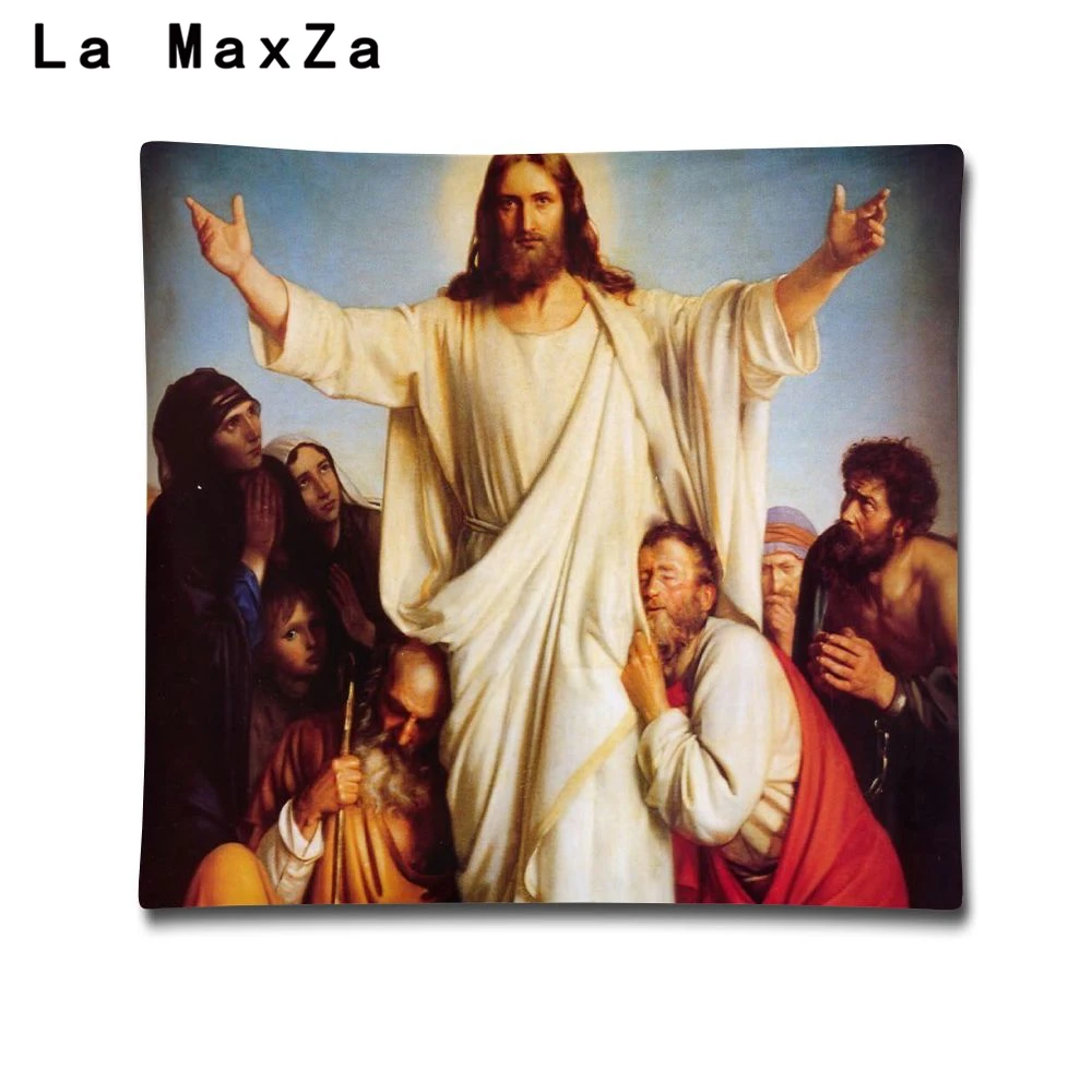 La MaxZa Personality Holy Christianity 3D Printing Car Pillows Cushions Lseat Support Cushion Office Chair Seat | Автомобили и