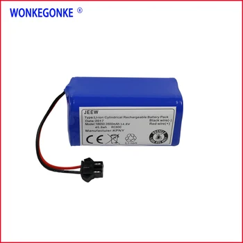 

2800mah 14.8V for Ecovacs Mirror CEN360 CEN361 Robot Vacuum Cleaner Sweeper 18650 Li-Ion Rechargeable Replacement battery