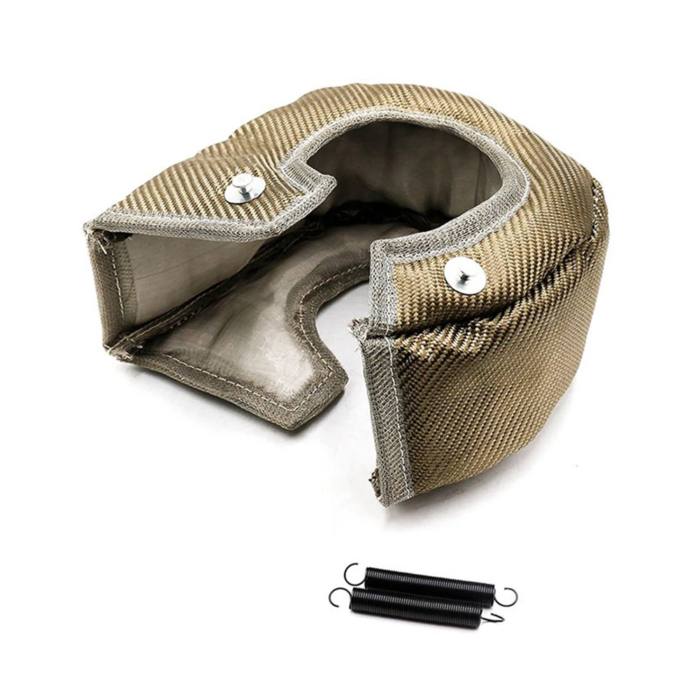 

Auto T4 Turbo Heat Shied Blanket GT45/GT40/GT47 Turbine Housing Turbo Charger Cover 2 Locking Springs Car High Quality