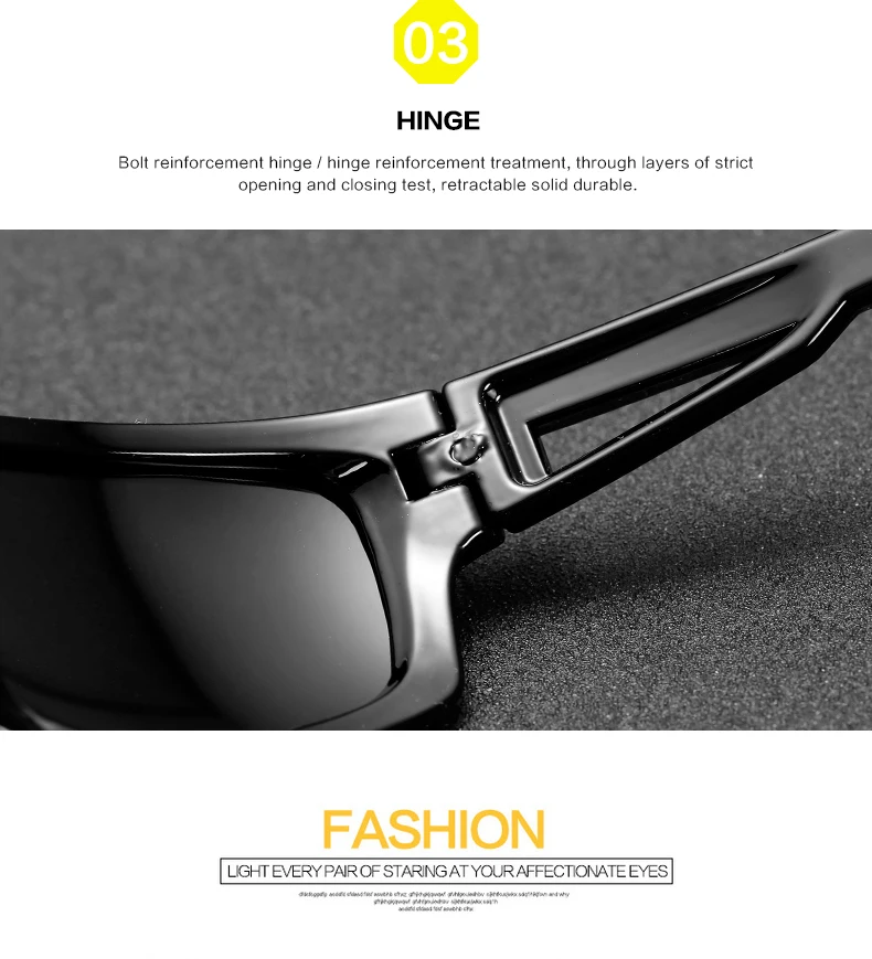 Unisex Night Vision 100% UV400 Polarised Driving Sun Glasses For Men Polarized Stylish Sunglasses Male Goggle Eyewears_voghion.com