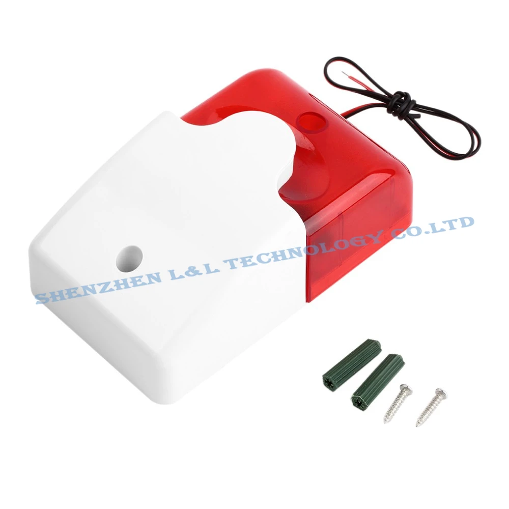 Новинка проводная сигнальная сирена для помещений JA103 стробоскопическая вспышка