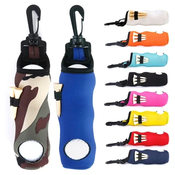 

Neoprene Golf Ball Bag Holder Carrying Storage Swivel Belt Clip Waist Pouch Gift