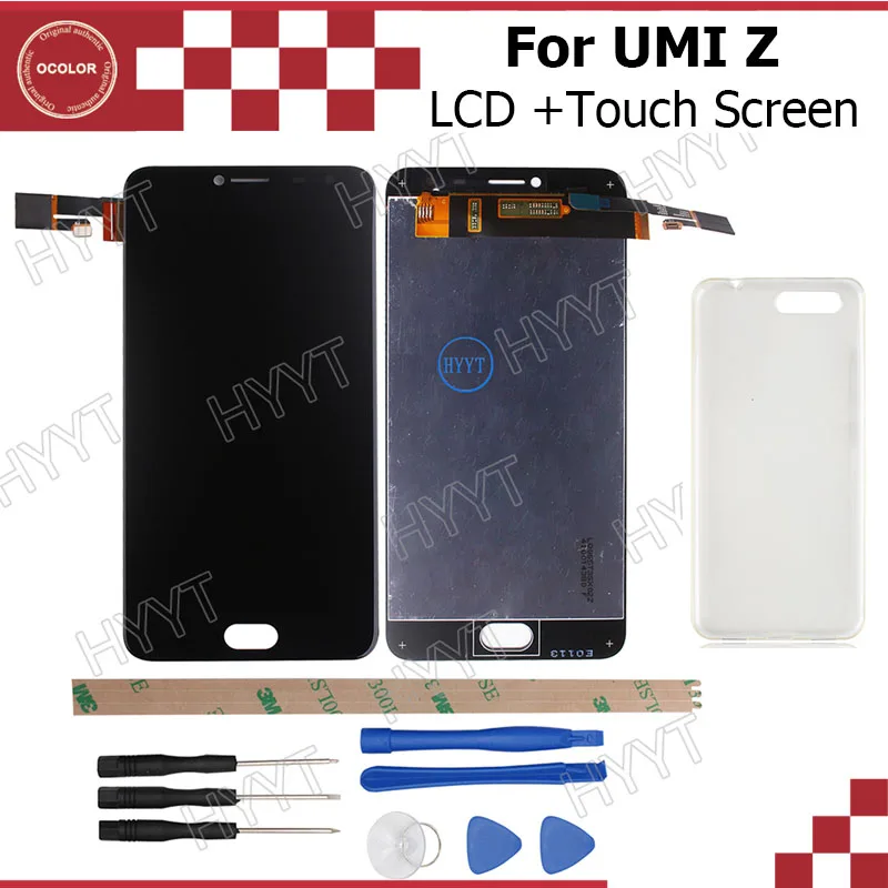 imágenes para Para UMI Z Pantalla LCD y Pantalla Táctil Original 1920x1080 Reparación montaje 5.5 pulgadas Para UMI Z/UMI Z PRO + Silicona caso + Herramientas imágenes para Para UMI Z Pantalla LCD y Pantalla Táctil Original 1920x1080 Reparación montaje 5.5 pulgadas Para UMI Z/UMI Z PRO + Silicona caso + Herramientas