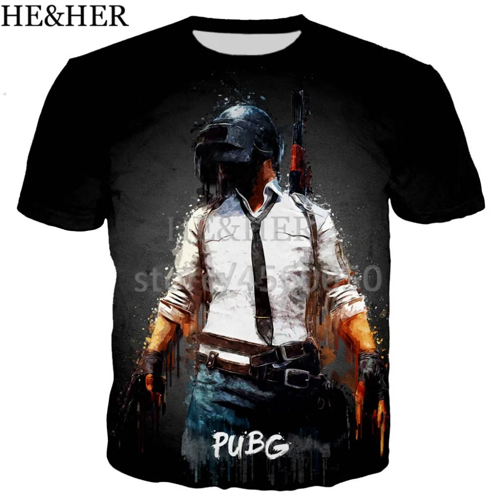Горячая игра PUBG Aikooki Мода Playerunknown's Battlegrounds Мужская футболка смешные летние