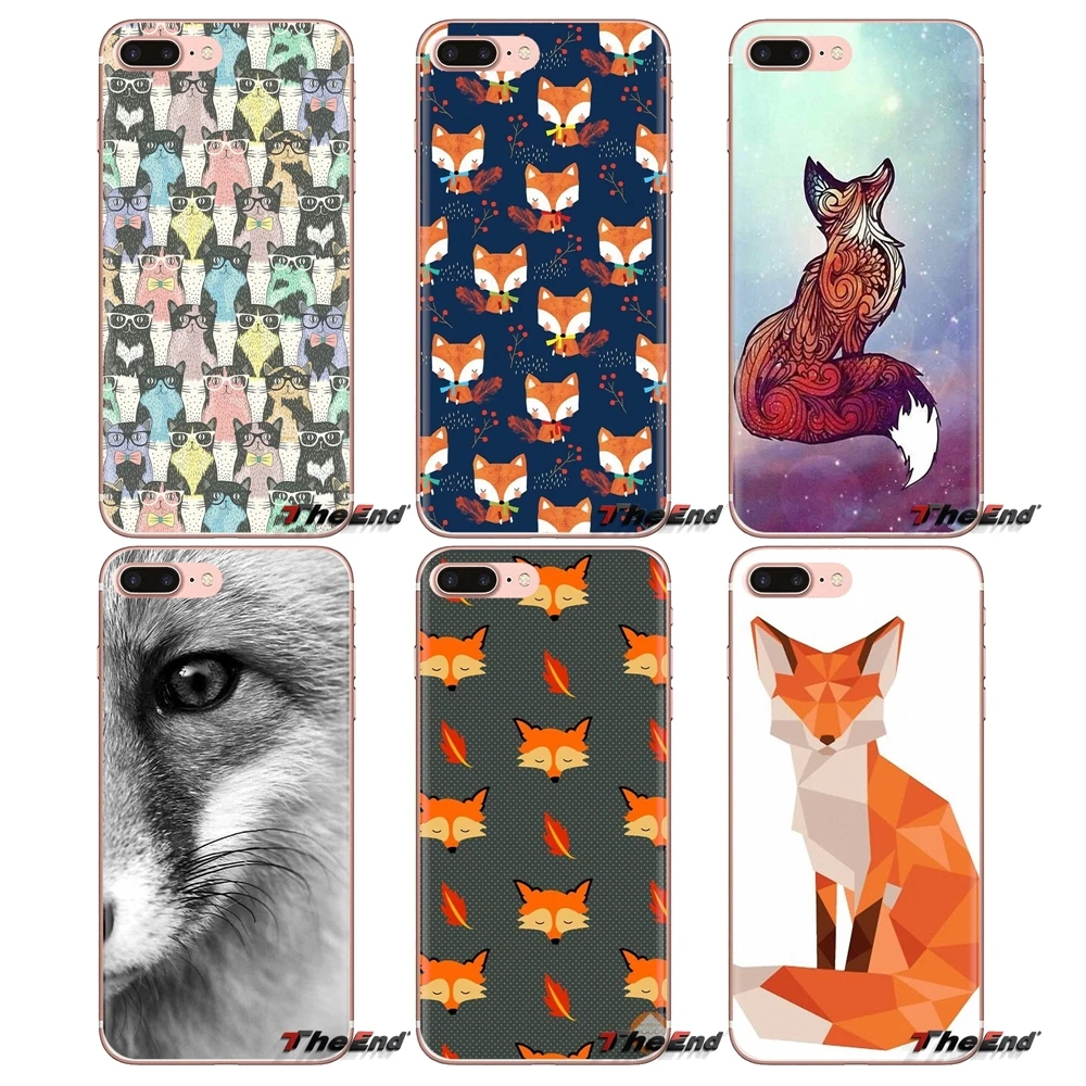 

For Oneplus 3T 5T 6T Nokia 2 3 5 6 8 9 230 3310 2.1 3.1 5.1 7 Plus 2017 2018 Animal More Cute Fox cat Transparent TPU Skin Cover