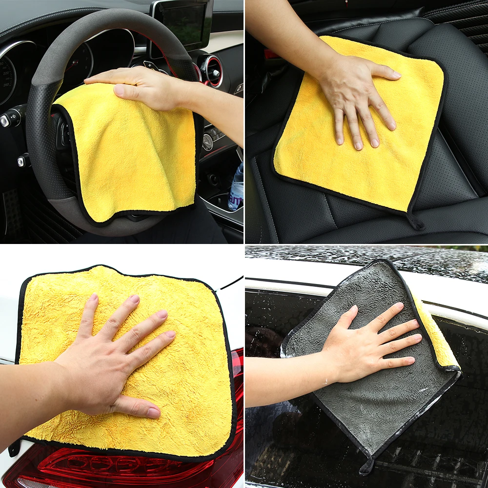 

Car Wash Microfiber Towel Car Cleaning Drying Cloth for skoda octavia chevrolet captiva mercedes mazda 6 2014 golf mk7 amg