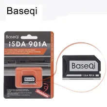 Baseqi Ninja Stealth Drive Card адаптер алюминиевый MiniDrive Micro SD карта памяти Адаптер для lenovo yoga 900& 710 Прямая поставка