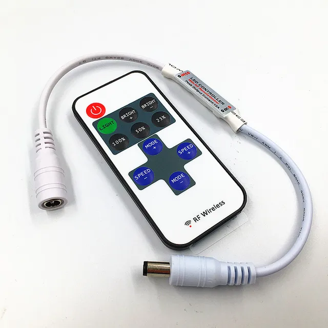 multi color led system car remote controller