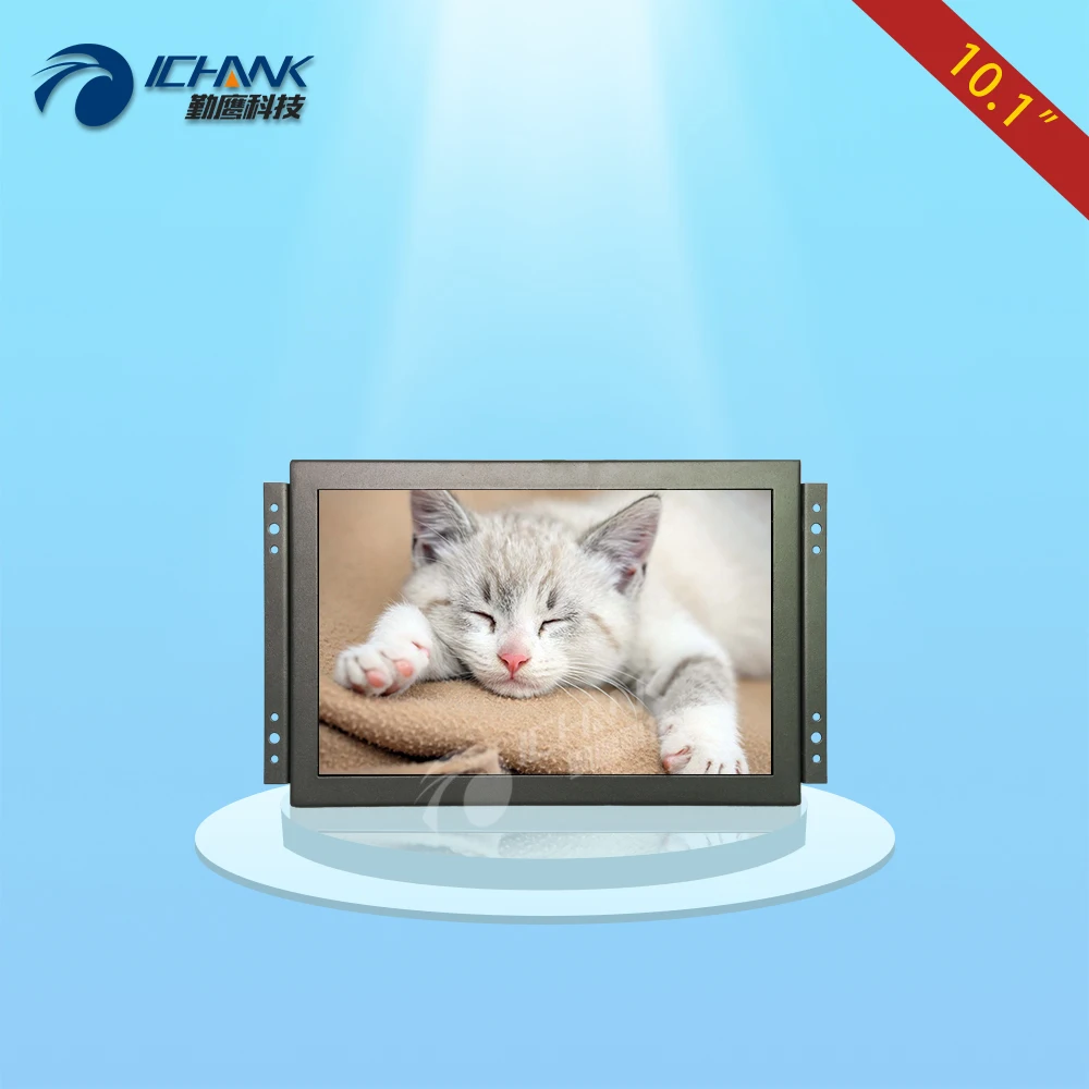 

ZK101TN-V59H/10.1 inch 1920x1200 IPS full view HDMI metal case Open Embedded frame high resolution industrial monitor LCD screen