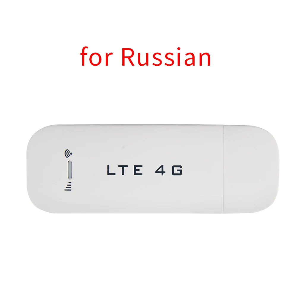Fongent WCDMA 4G ключ беспроводная сетевая карта USB модем адаптер для ПК sim-карта для планшета EDGE Android система gps - Название цвета: for russian