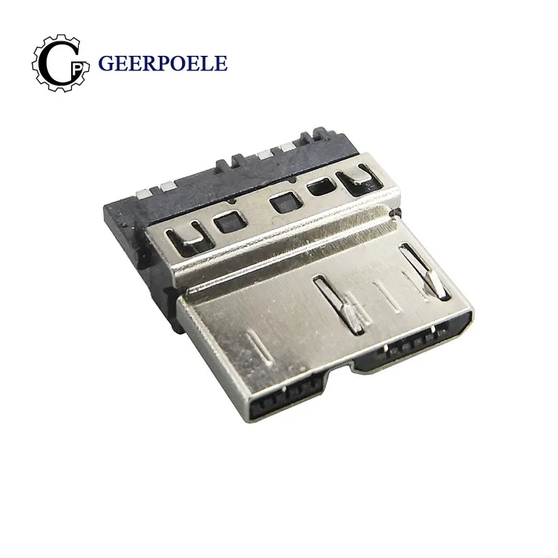 

10 pcs/lot USB3.0 Male V8 Connectors Micro USB Connector Jack Tail Plug Mini Sockect Terminals