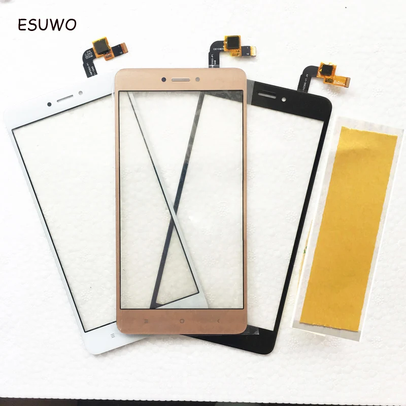 ESUWO 5,5 ''сенсорный экран Сенсорное стекло для Xiaomi Redmi Note 4X сенсорный экран дигитайзер сенсор Сенсорная панель Замена сенсорный экран