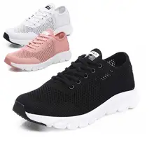 Black Sneakers Women Summer Mesh Casual Shoe Tenis Feminino Woman Shoes Moda Mujer 2019 Brand Designer Shoes White Pink