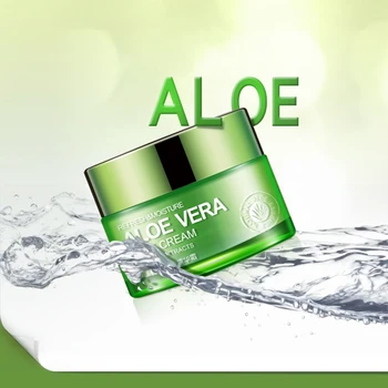 

BIOAQUA Aloe Vera Gel Face Cream Skin Care Refreshing &Moisturizing Tender Skin Essence Hydrating Day Cream 50G