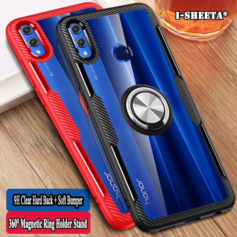 Гибридный чехол для Huawei Honor 8X Max Play 10 Lite 7X 360 кольцевой Держатель подставка