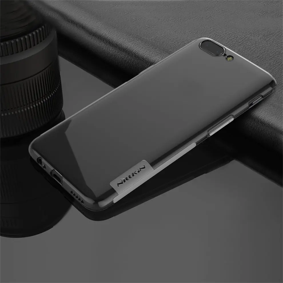 

10pcs Ultra Thin Soft TPU Phone Back Protective Case Suitable For OnePlus 5 Transparent Smartphone Cover Soft Shell Hot Sale
