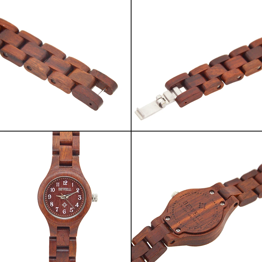 BEWELL WOODEN WATCH