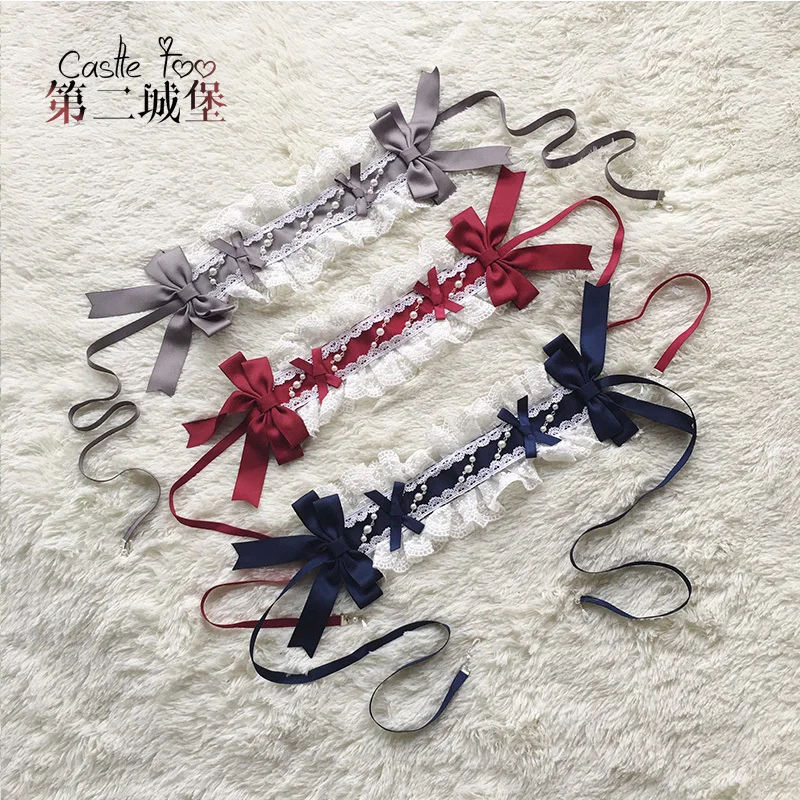 

Lolita Headband Original Lolita Maid Cosplay Headband Hair Band KC Accessories Hairpin Headwear New Products Specials
