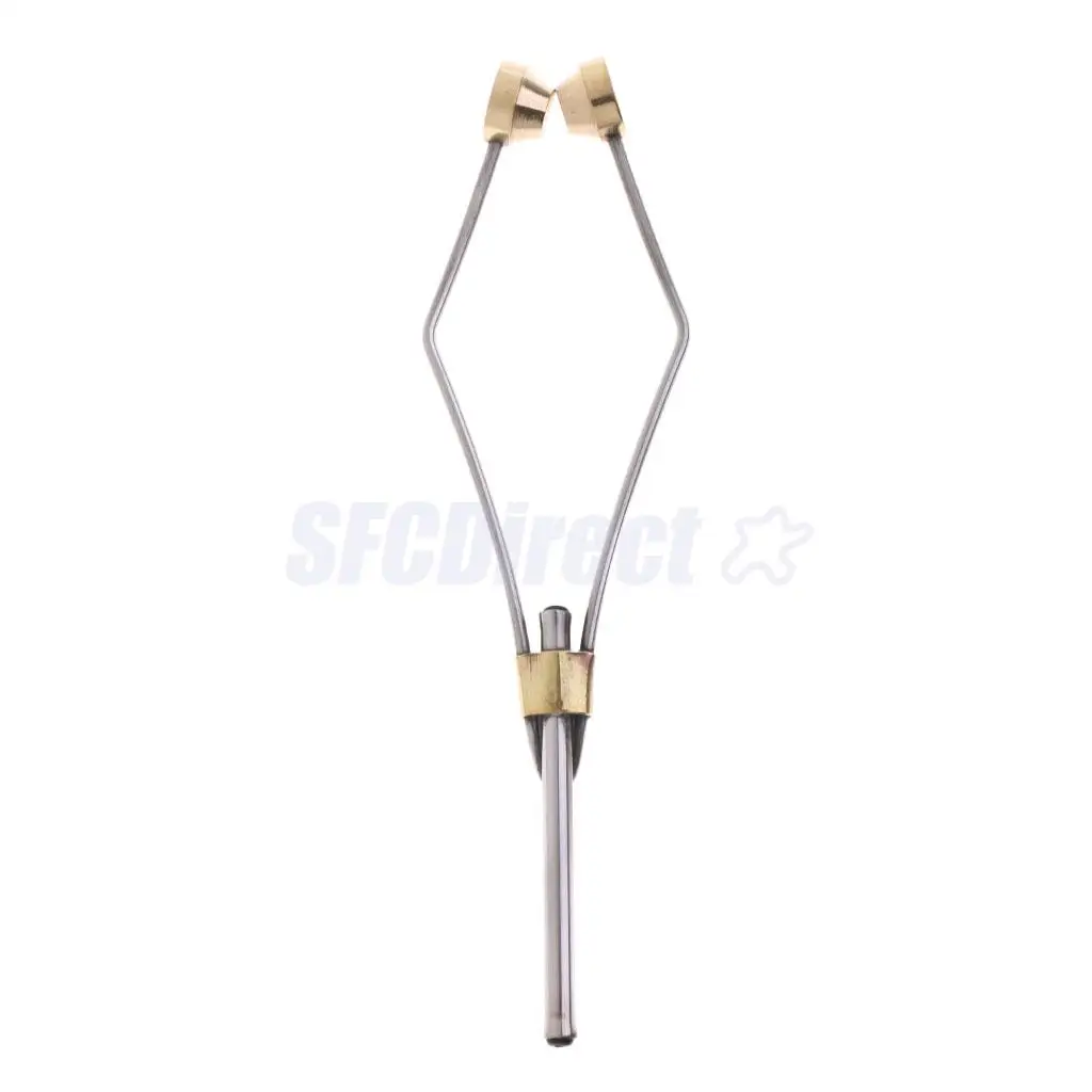 Stainless Steel and Brass Bobbin Holder, Fly Fishing Tool, Fly Tying Tool