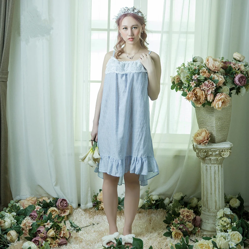 Женский халат ночная рубашка принцессы комплект ночного белья|nightgown for women|nightgown
