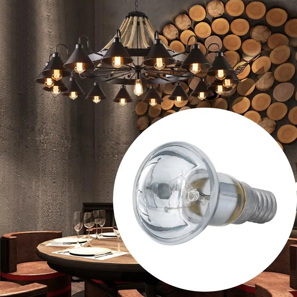 Лампа Эдисона 45 Вт E14 светильник с держателем R39 отражатель Точечный светильник лава лампа накаливания винтажная лампа товары для дома