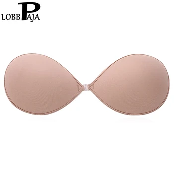 

LOBBPAJA Strapless Backless Women Silicone Bra Adhesive Stick On Sexy Push Up Brassiere Bras for Women Wedding Dress Bikini