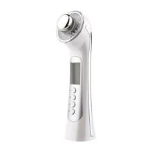 Multifunction Photon Ultrasonic Facial Massager Skin Rejuveantion Portable Face Lift LED Therpay Galvanic Spa portable ultrasonic facial massager face lift led therapy galvanic spa ion wrinkle remover face skin care beauty device
