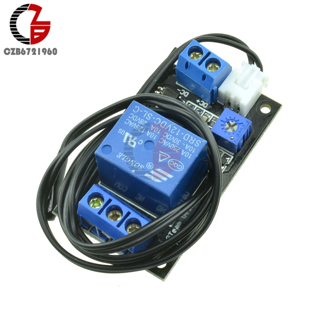 

1 Channel 12V Thermistor Relay Module Temperature Controller Temperature Sensor Switch Module Thermostat