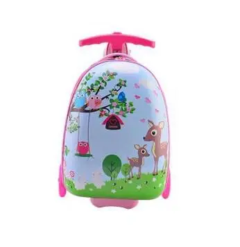 US $121.80 Skateboard Riding Suitcase Children Scooter Suitcase For Kids Travel Spinner Carry On Wheeled Luggage Bag Rolling Truck For Kids