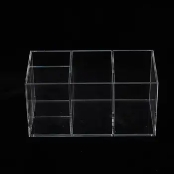 

Transparent Portable Nail Art Storage Box Desktop Nail Art Organizer Box