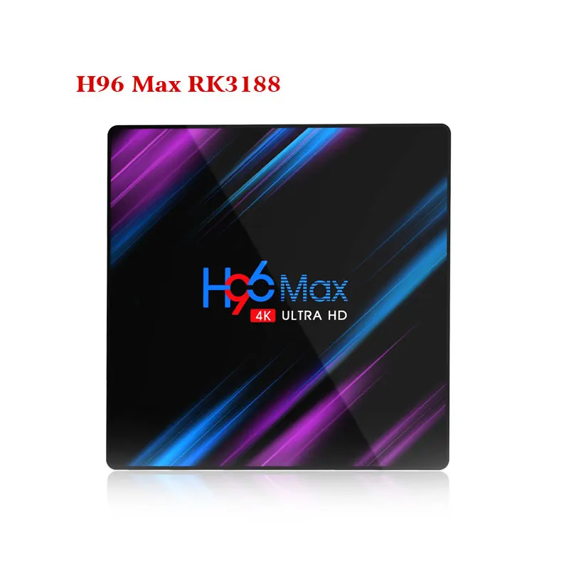 H96 Max RK3318 OTT Smart TV Box Android 9.0 TV Box HD 2/4GB+16/32/64GB 4k Set Top Box
