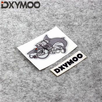 

Car Styling Cool Grey Shark Scuba Dive Auto Sticker Window Fish Tank Diving Stickers Reflective 3M