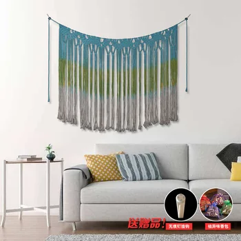

Bohemian Curtain Tapestry Wall Hanging Home Decoration Knitting Craft Jewelry