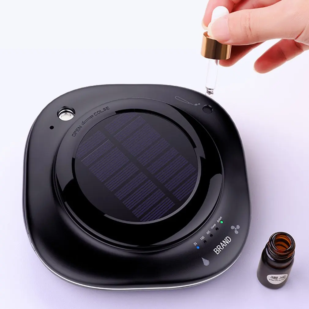 

5V Universal Car Solar Air Purifier Mini Humidifier Negative Ion Accessories Car Styling