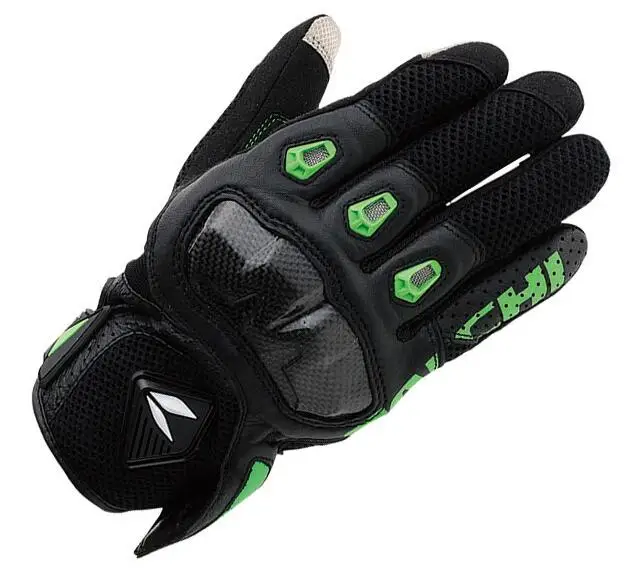 RS-TAICHI RST411 5 цветов мотоциклетные перчатки летние перчатки из сетки Размер: S M L XL XXL - Цвет: Зеленый