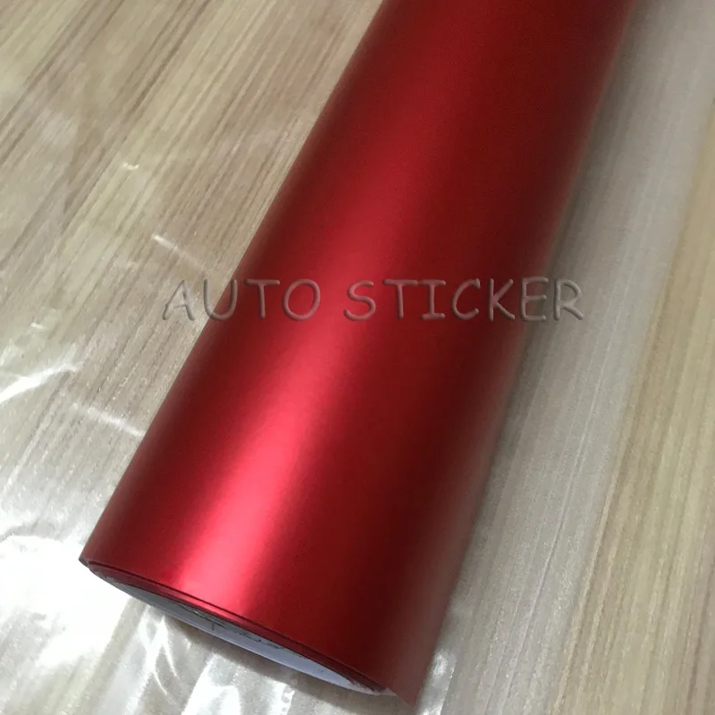 red matte metallic satin car wraps car sticker 10