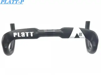

PLATT-P white LOGO full carbon racing steering wheel carbon steering turn the carbon bicycle steering wheel