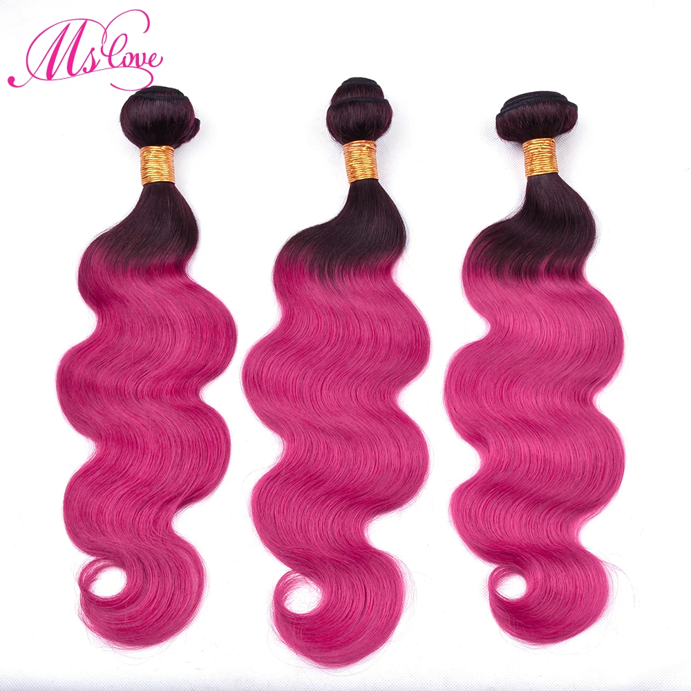 Ms Love Pre Colored Hair Body Wave T1b Red Bundles With Closure Remy Ombre Brazilian Human Hair Bundles With Lace Closure Ms Love Pre Colored Hair Body Wave T1b Red Bundles With Closure Remy Ombre Brazilian Human Hair Bundles With Lace Closure