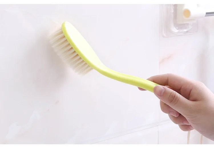 Красный желтый ложки с длинной ручкой, чистящая щетка для чистки Чистка туалета умывальник блюда в горшочках инструменты для уборки дома спортивная обувь