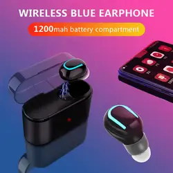 Cewaal с загрузочной коробки Bluetooth V4.1 вызовы к отклонить стерео Earset Шум снижение Беспроводной Bluetooth наушники Mini