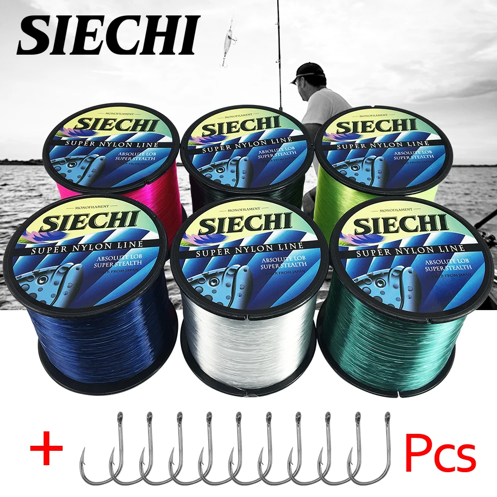 Nylon Fishing Line 1000m Extreme Strong Monofilament Japanese Durable Monofilament Rock Sea